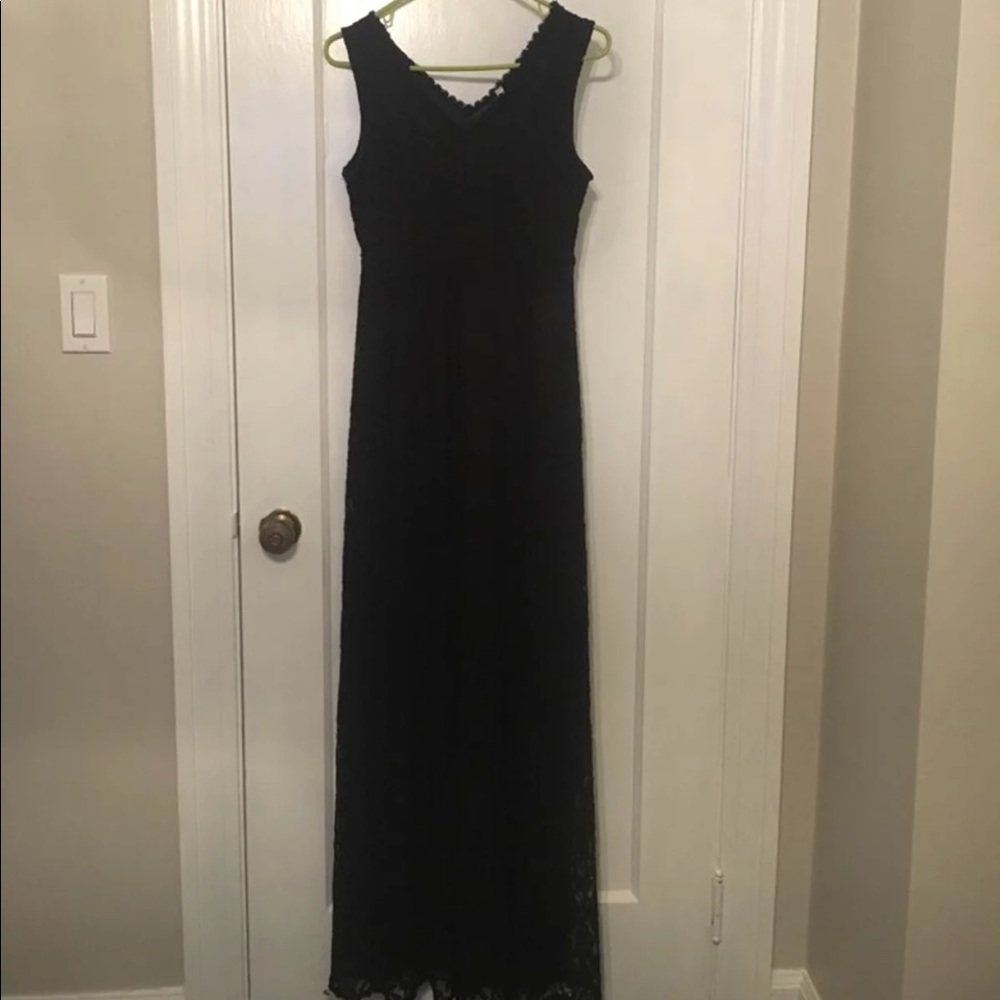 Maternity ball gown